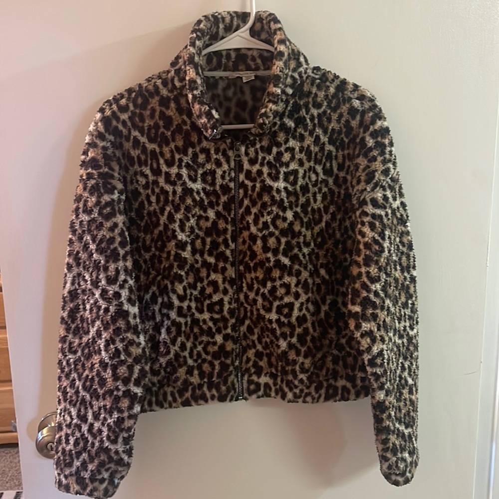 American eagle cheetah jacket